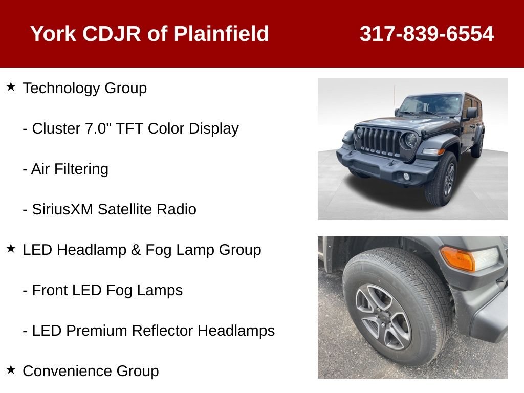 Used 2023 Gray Jeep Sport S image 15