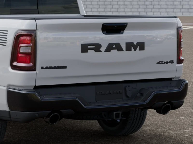 New 2026 Bright White Clear-Coat Exterior Paint RAM Laramie image 15