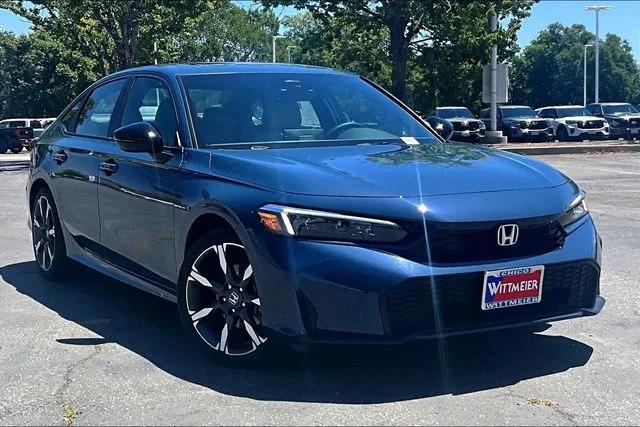 New 2026 Blue Lagoon Pearl Honda 2WD Sport Touring Hybrid image 2