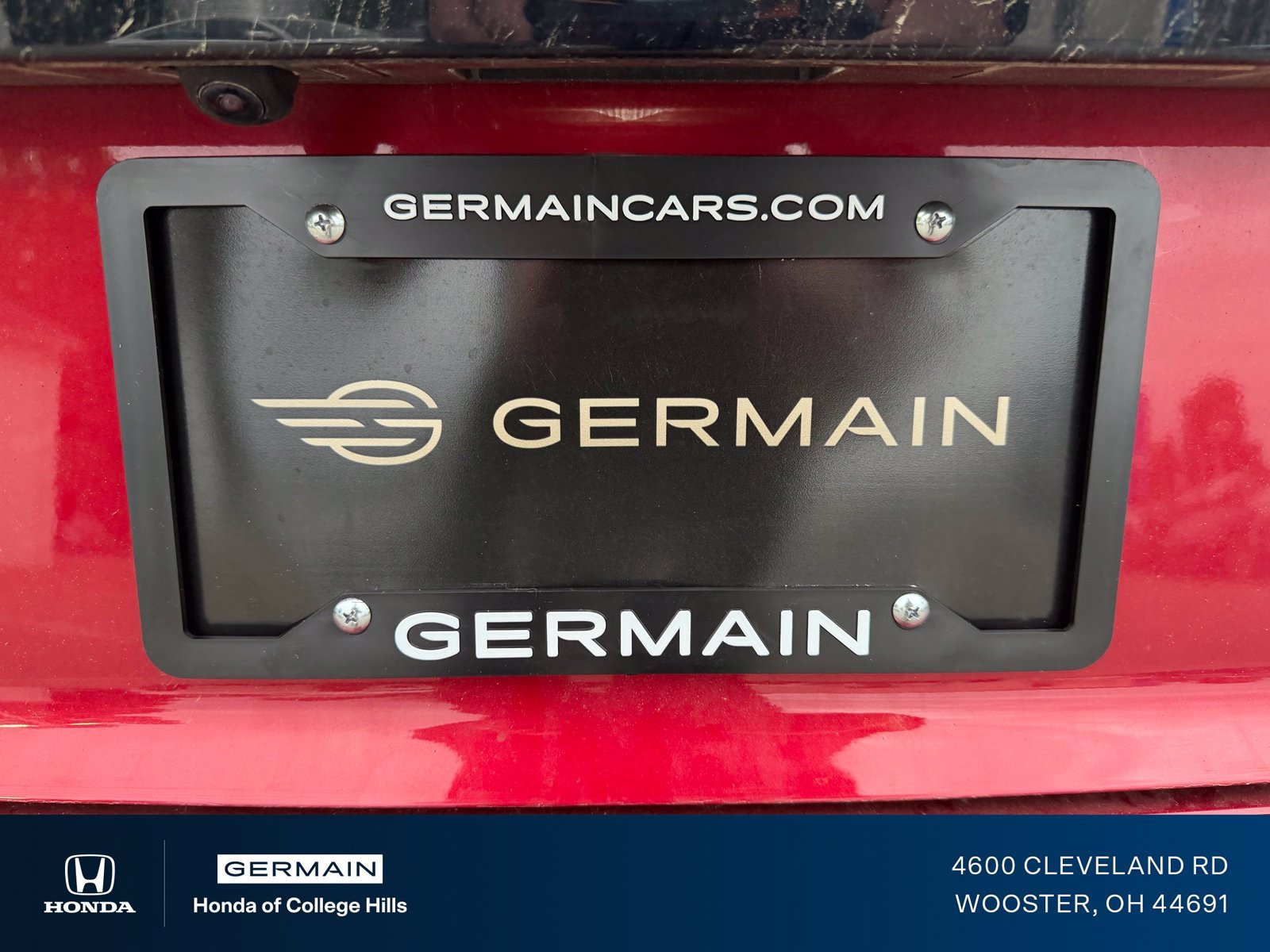 Used 2024 Radiant Red Metallic Honda EX image 9
