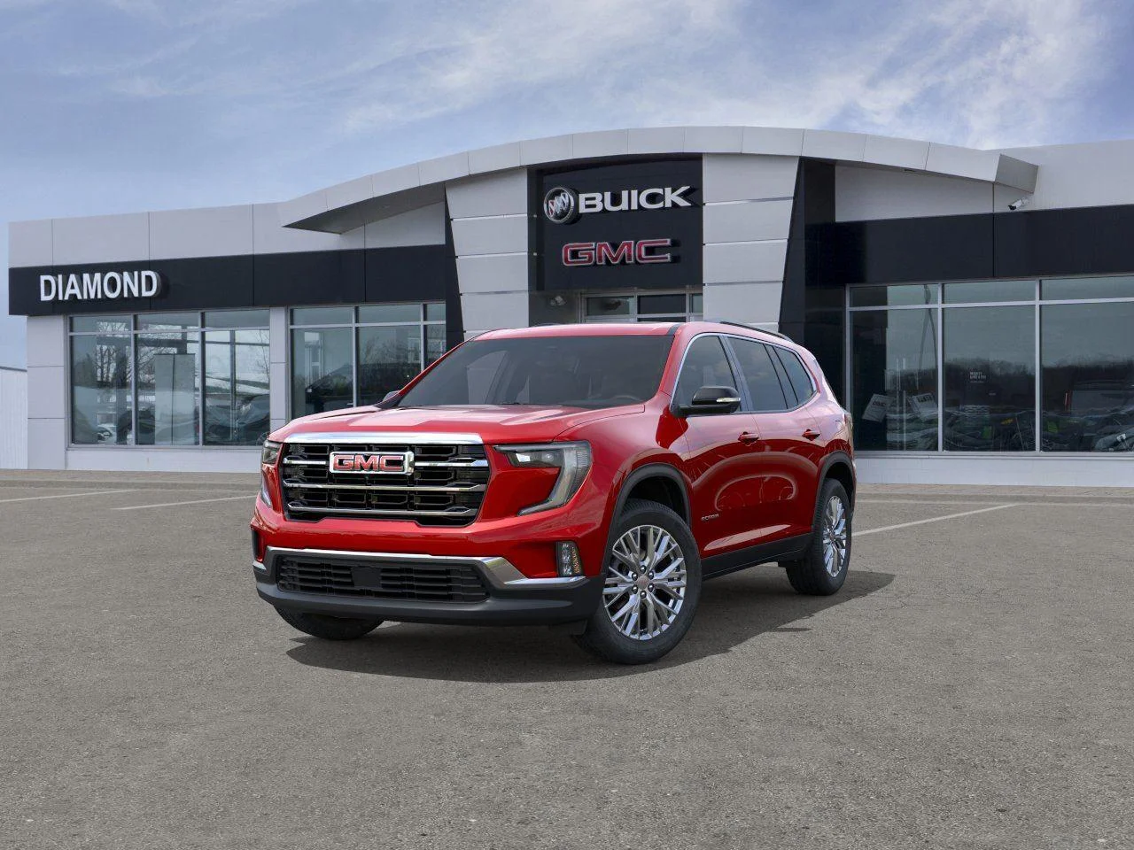 New 2026 Volcanic Red Tintcoat GMC Elevation image 8