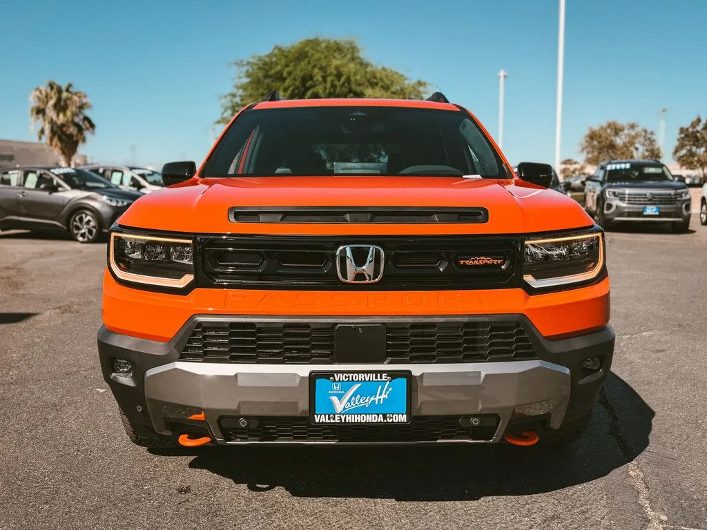 New 2026 Sunset Orange Honda TrailSport Elite image 2
