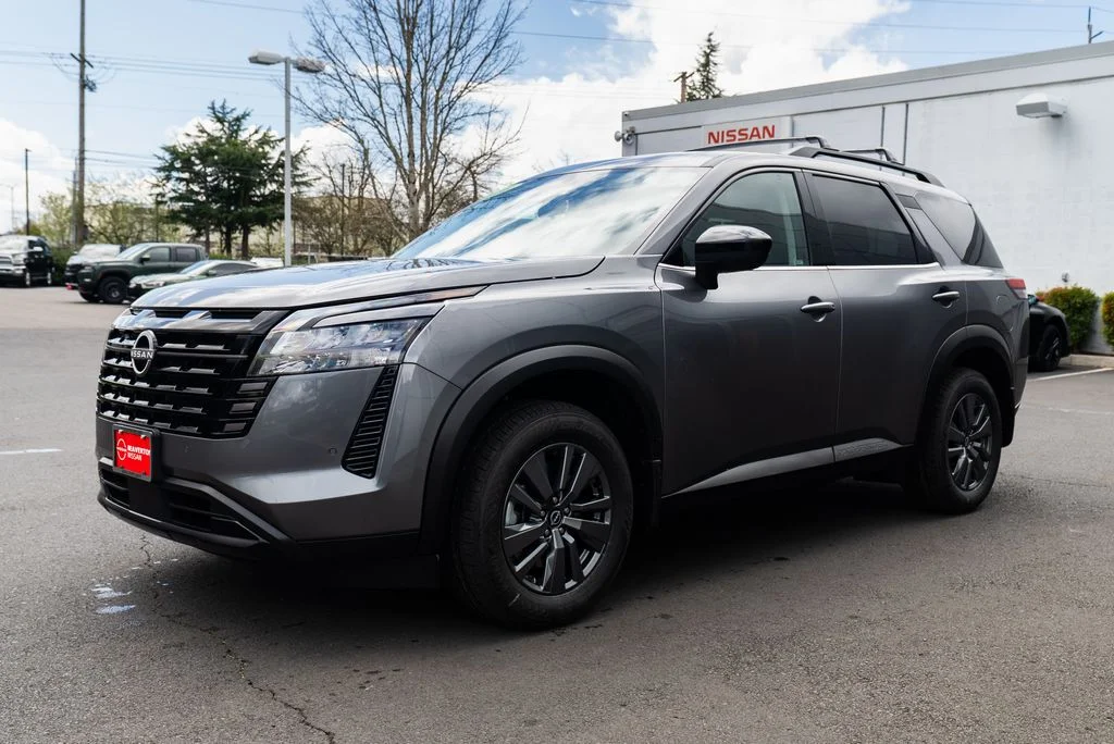 New 2026 Gun Metallic Nissan SV image 3