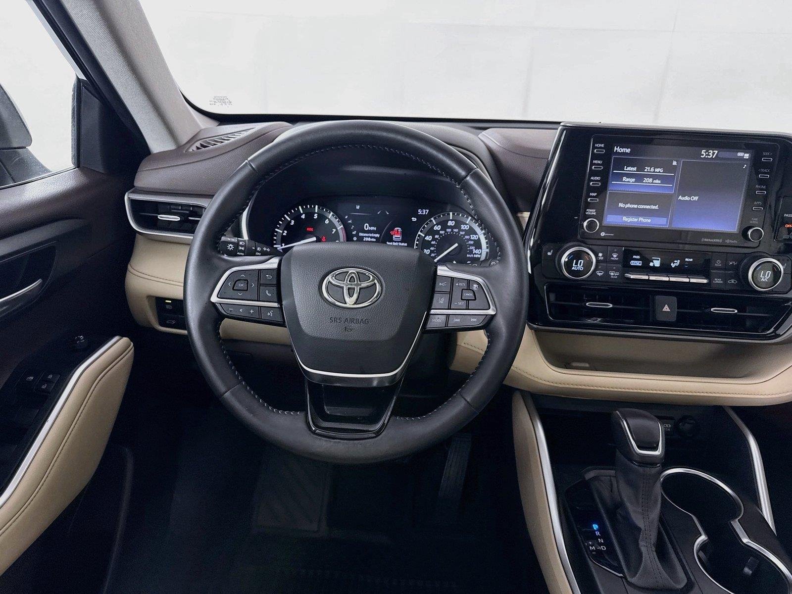 Certified Used 2021 Magnetic Gray Metallic Toyota XLE image 33