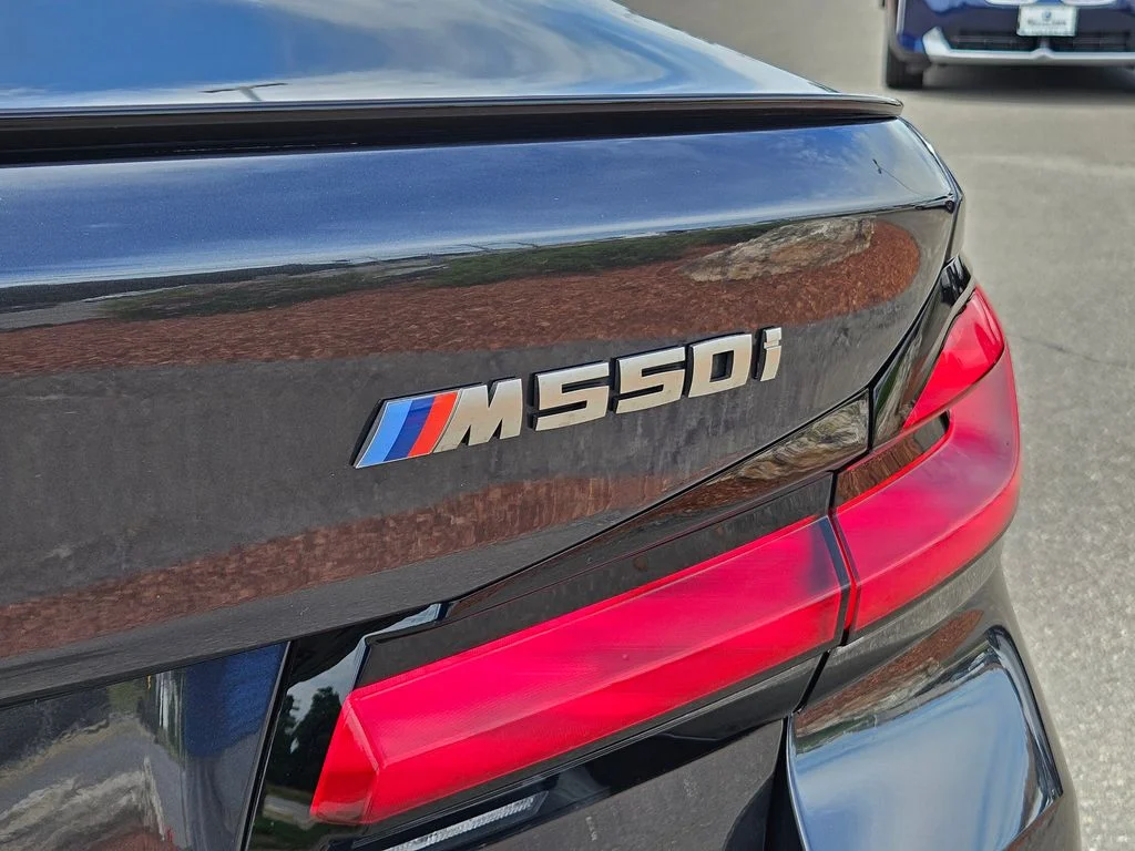Certified Used 2023 Dark Graphite Metallic BMW M550i xDrive image 10