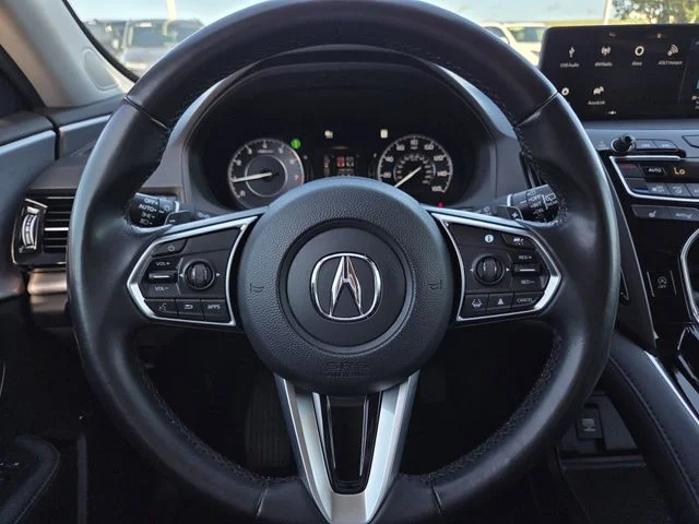 Used 2023 Liquid Carbon Metallic Acura RDX image 22