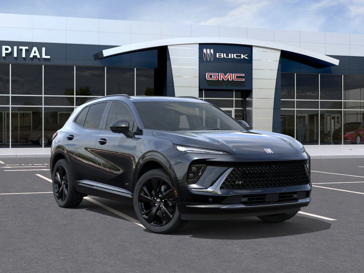 New 2026 Ebony Twilight Metallic Buick Sport Touring AWD image 7