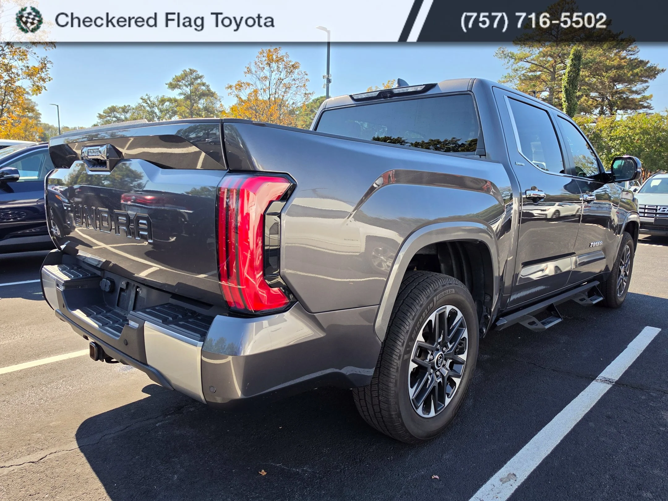 Used 2024 Magnetic Gray Metallic Toyota Limited image 6