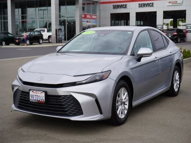 Used 2025 Celestial Silver Metallic Toyota LE image 32
