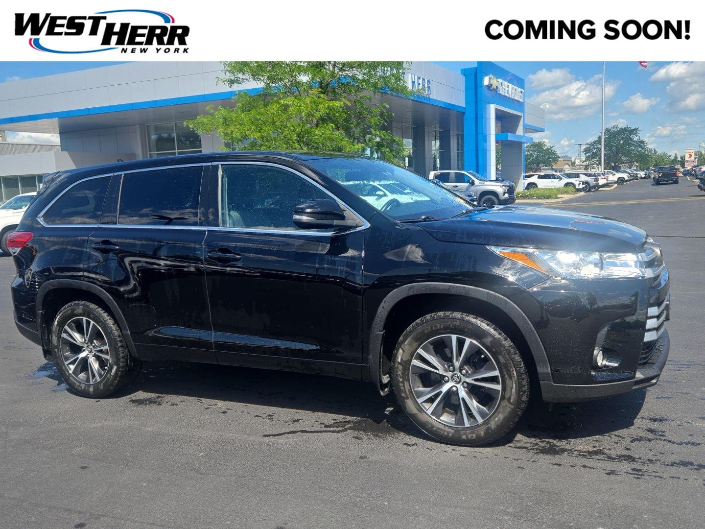 Used 2018 Midnight Black Metallic Toyota LE Plus image 1
