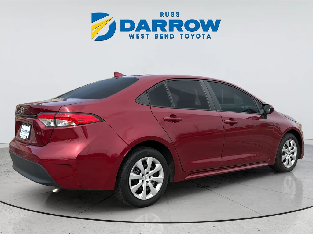 Used 2023 Red Toyota LE image 4