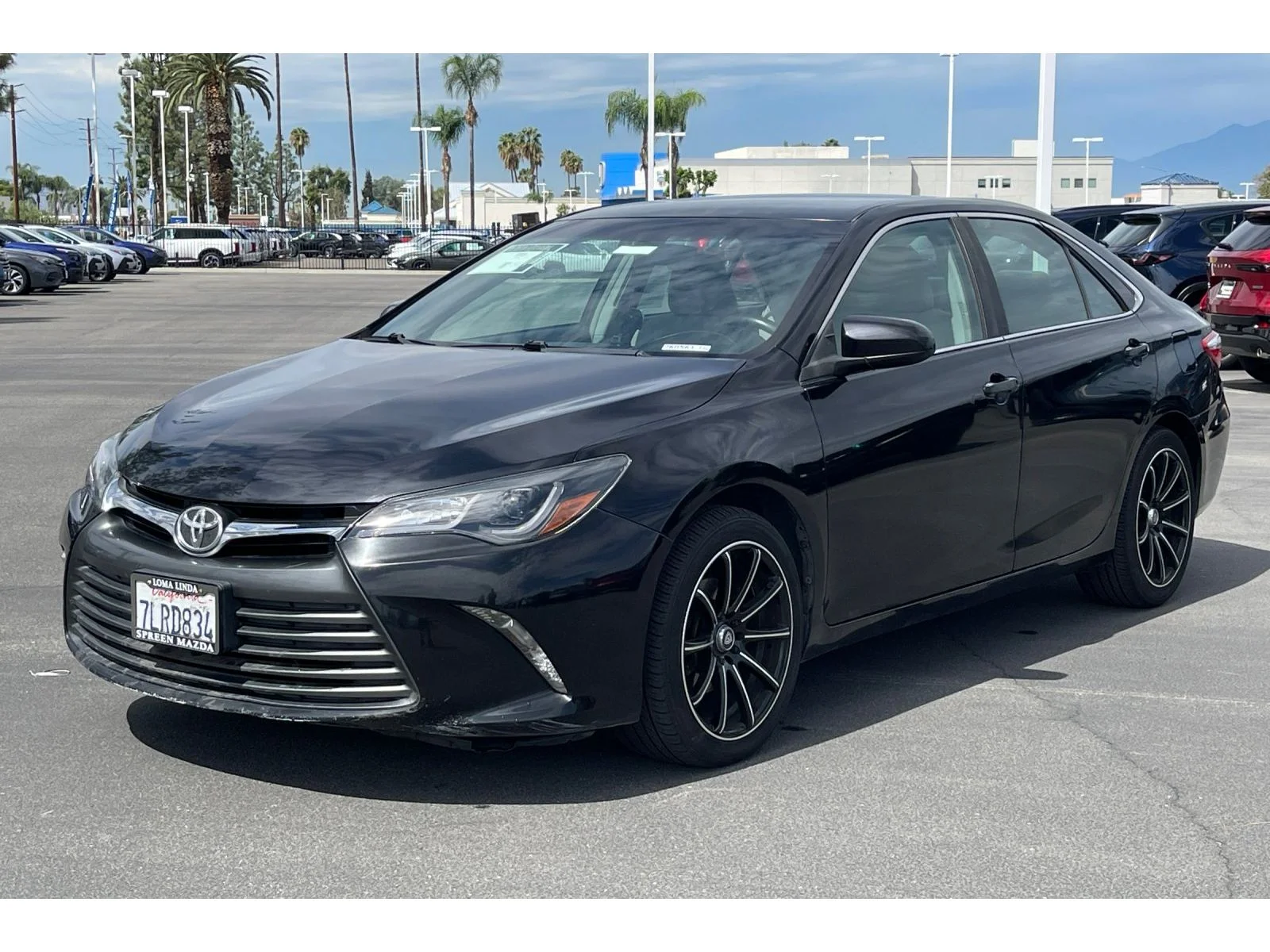 Used 2015 Toyota Camry LE with VIN 4T1BF1FK7FU058982 for sale in San Bernardino, CA
