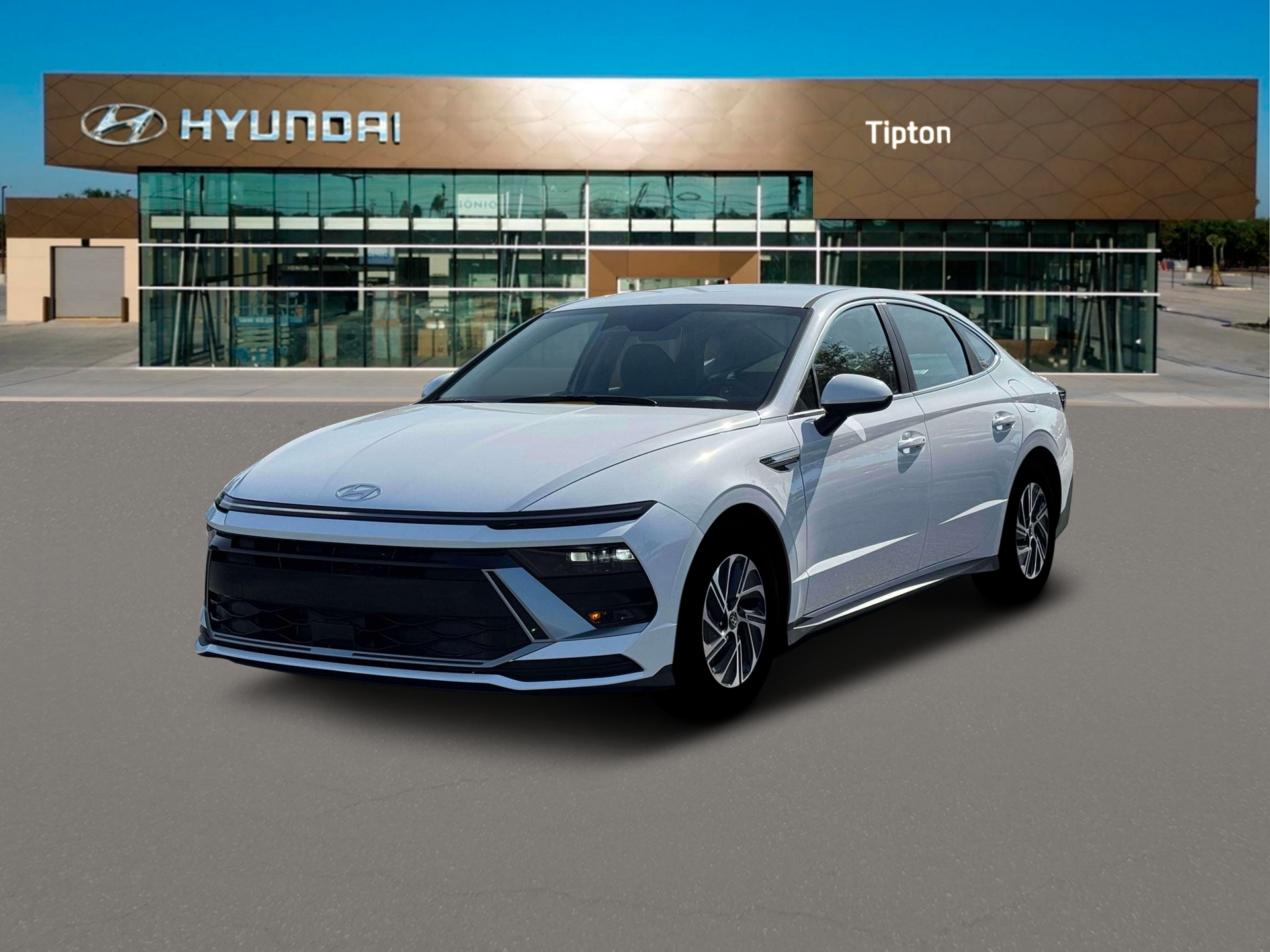 New 2026 White Hyundai Blue image 1