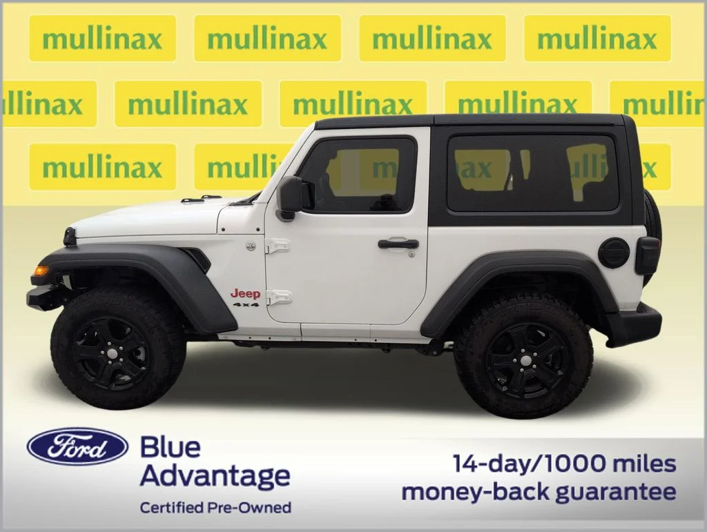 Certified Used 2019 White Jeep Sport S image 10