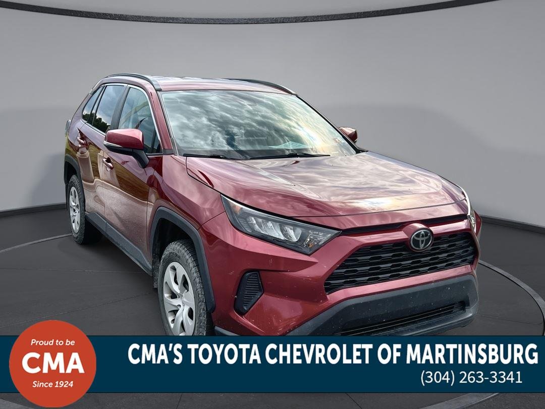 Used 2020 Ruby Flare Pearl Toyota LE image 1