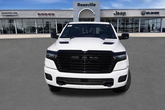 New 2027 Bright White Clear-Coat Exterior Paint RAM Laramie image 8
