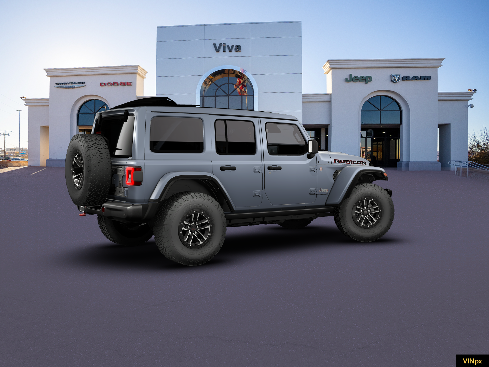 New 2026 Anvil Clear-Coat Exterior Paint Jeep Rubicon X image 20