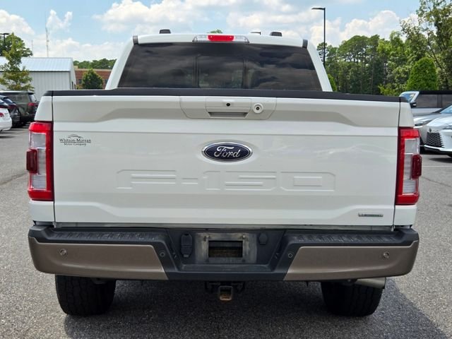 Used 2022 White Ford Lariat image 4