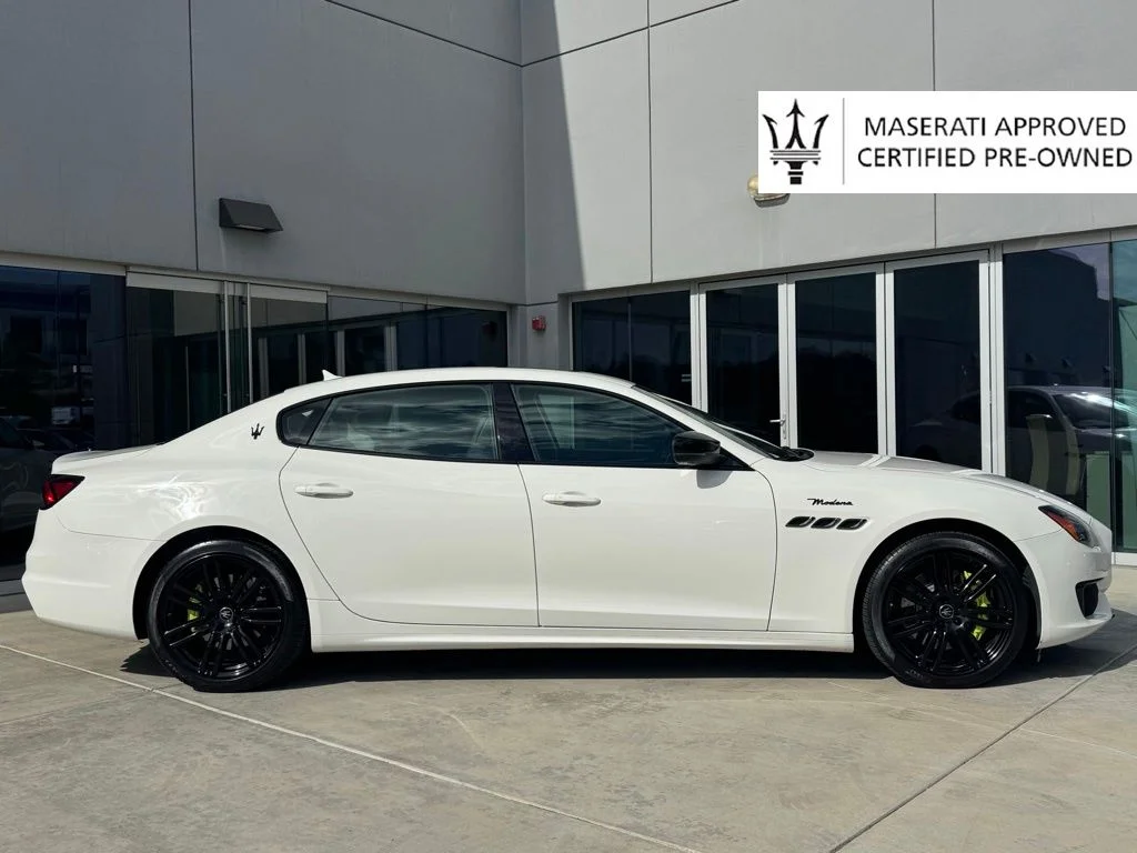Certified Used 2022 Bianco Maserati Modena image 9