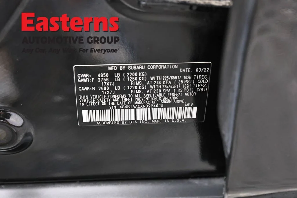 Used 2022 Black Subaru 2.5i image 34