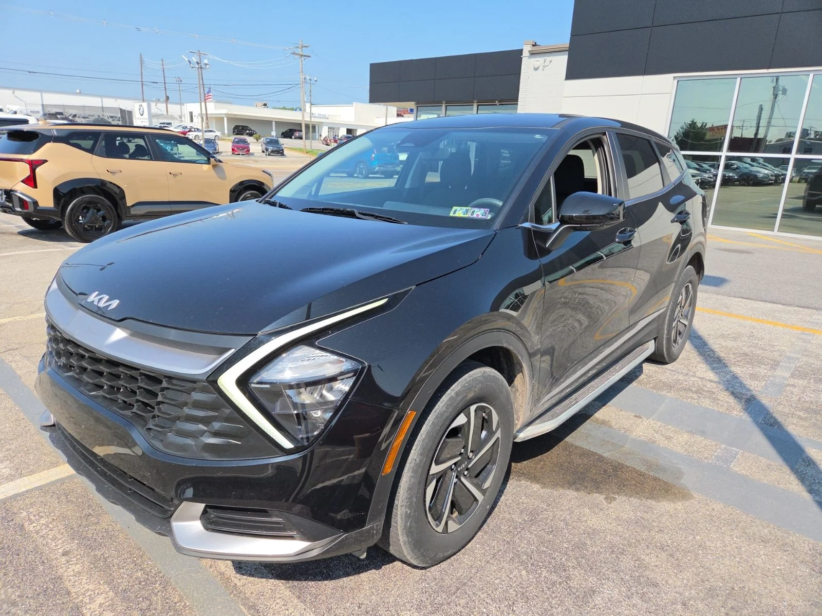 Certified Used 2023 Black Kia LX image 1