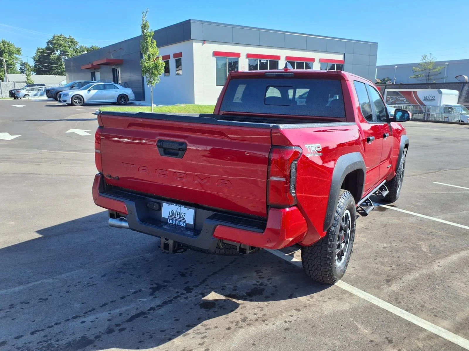 New 2026 Supersonic Red Toyota TRD Off-Road image 3