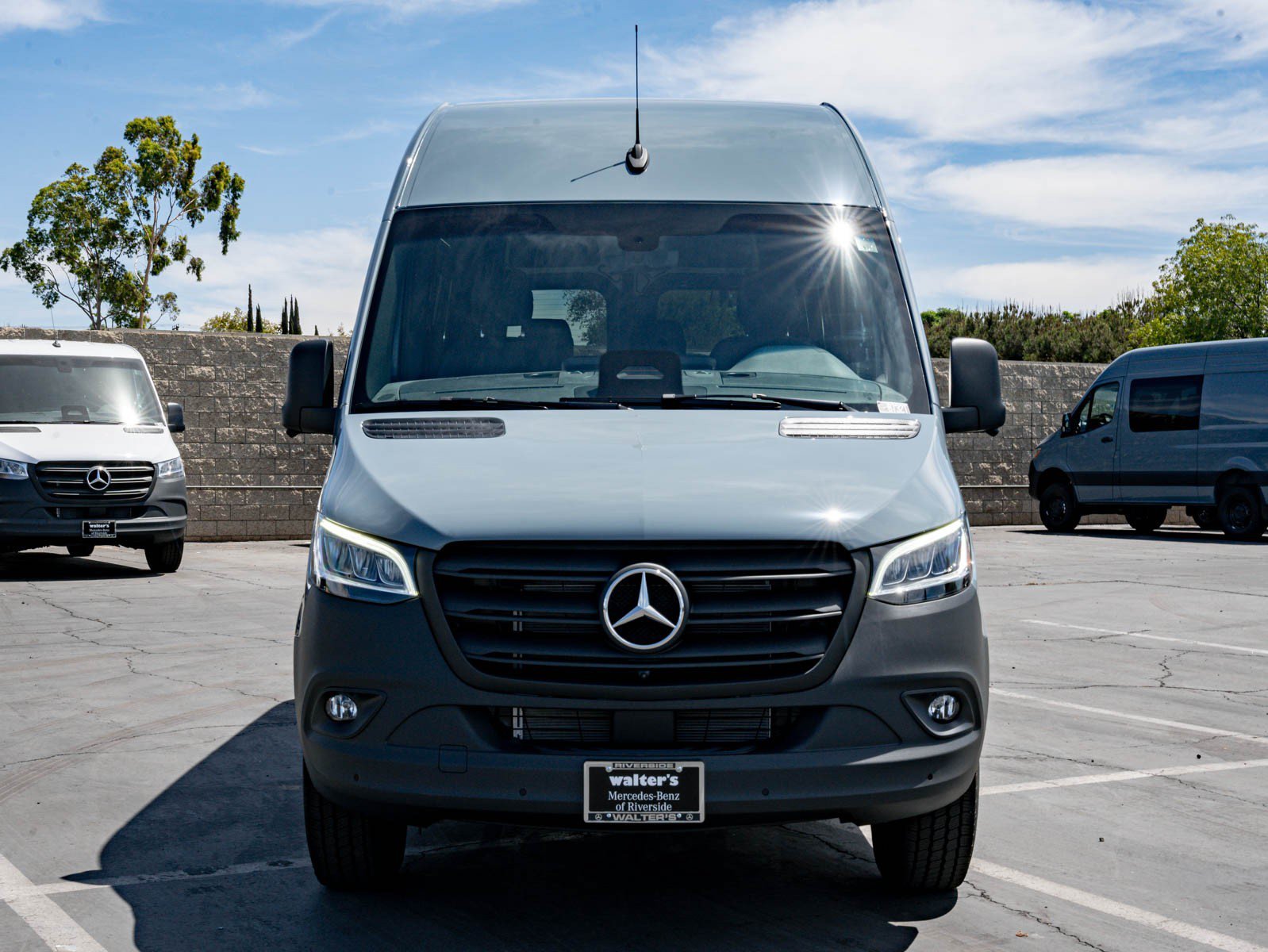 New 2026 Blue Gray Mercedes-Benz 2500 High Roof I4 Diesel HO 144 RWD image 2
