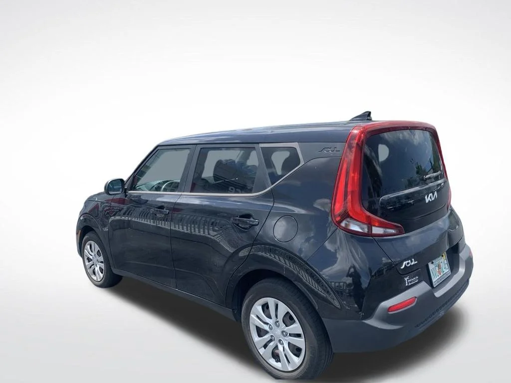 Used 2022 Cherry Black Kia LX image 4
