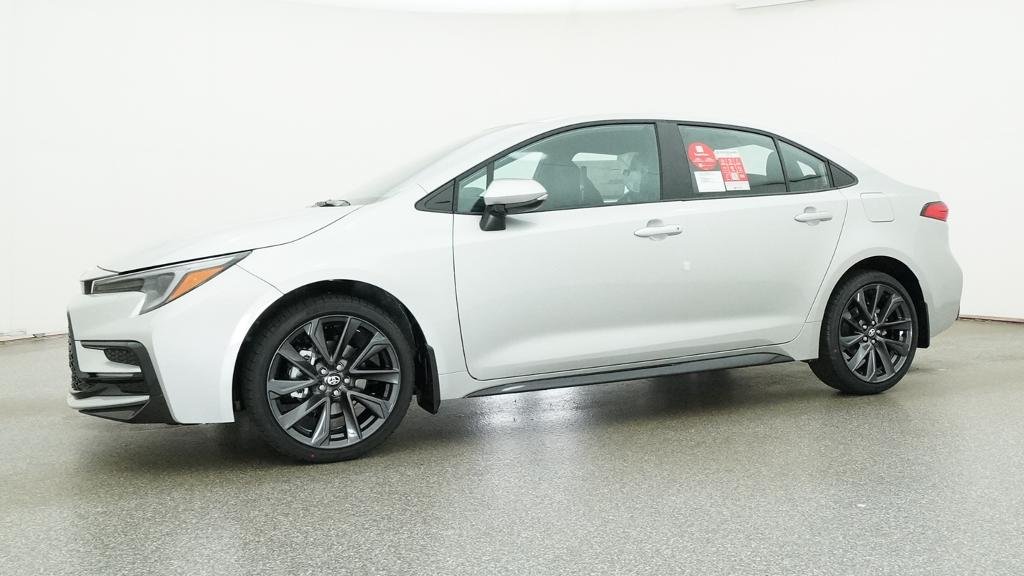 New 2027 Classic Silver Metallic Toyota SE image 4