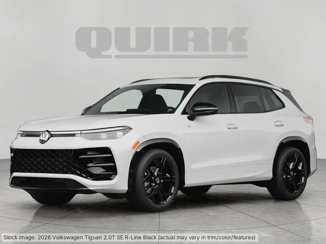 2026 Volkswagen Tiguan SE R-Line Black