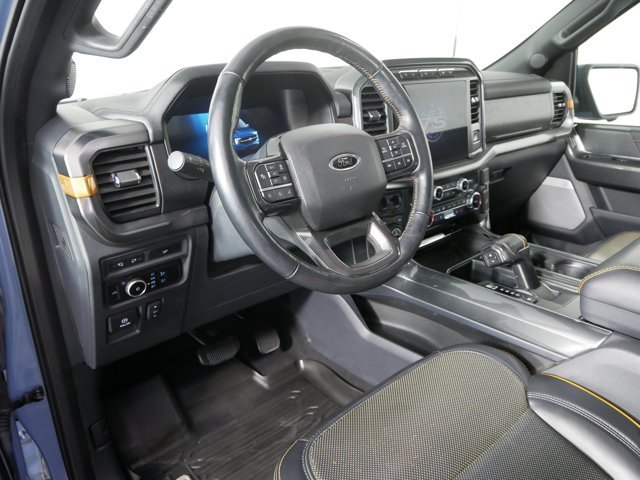 Used 2023 Azure Gray Metallic Tri-Coat Ford Crew Cab Tremor image 10