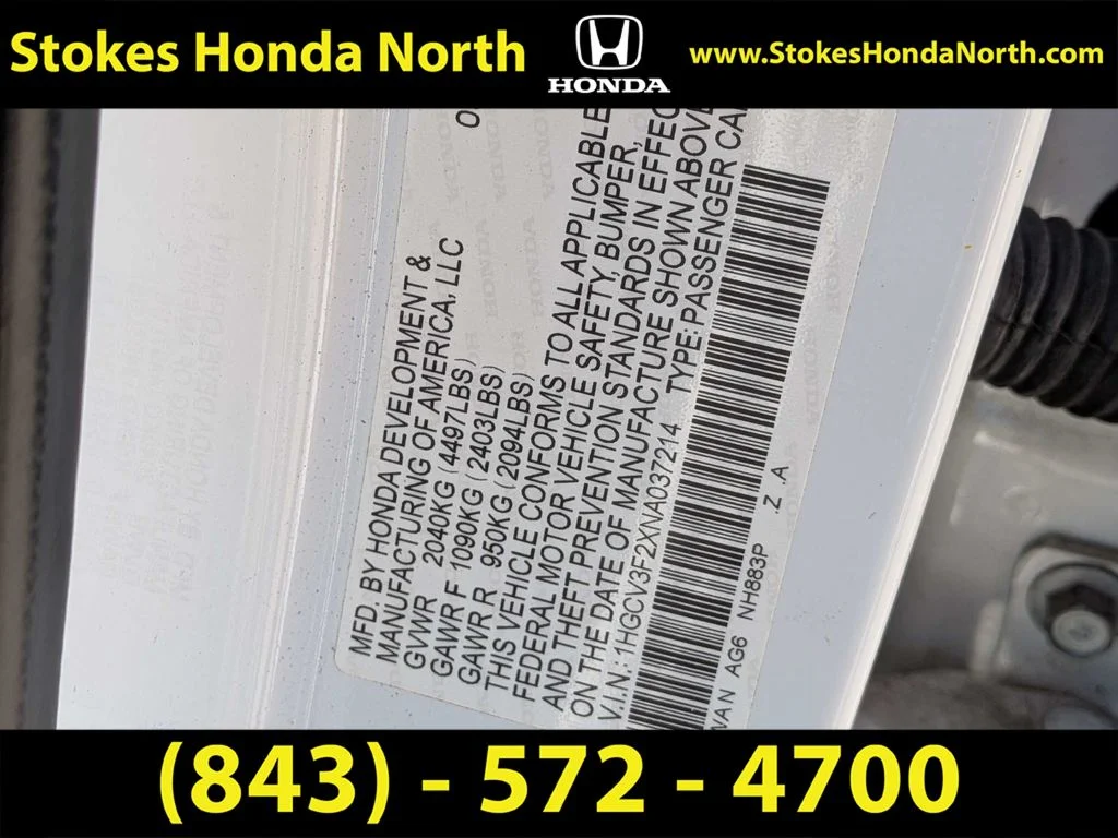 Certified Used 2022  Honda Sport image 7