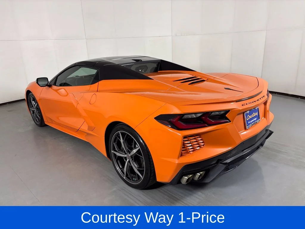 Used 2022 Orange Chevrolet Stingray image 8