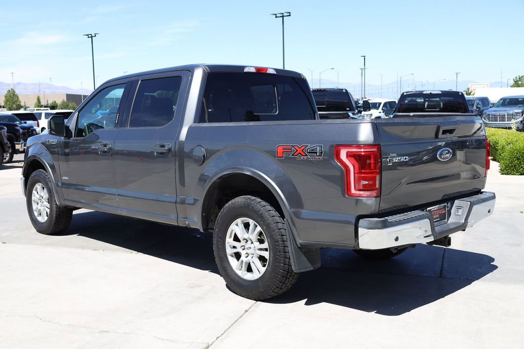 Used 2015 Magnetic Metallic Ford Lariat image 4