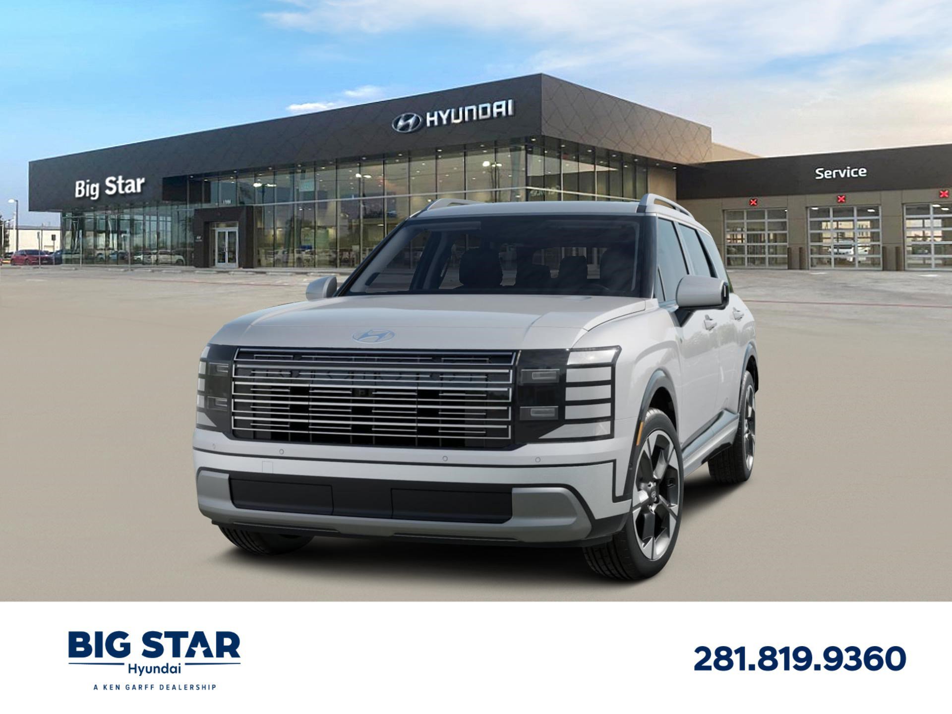 New 2026 Creamy White Pearl Hyundai Limited image 1