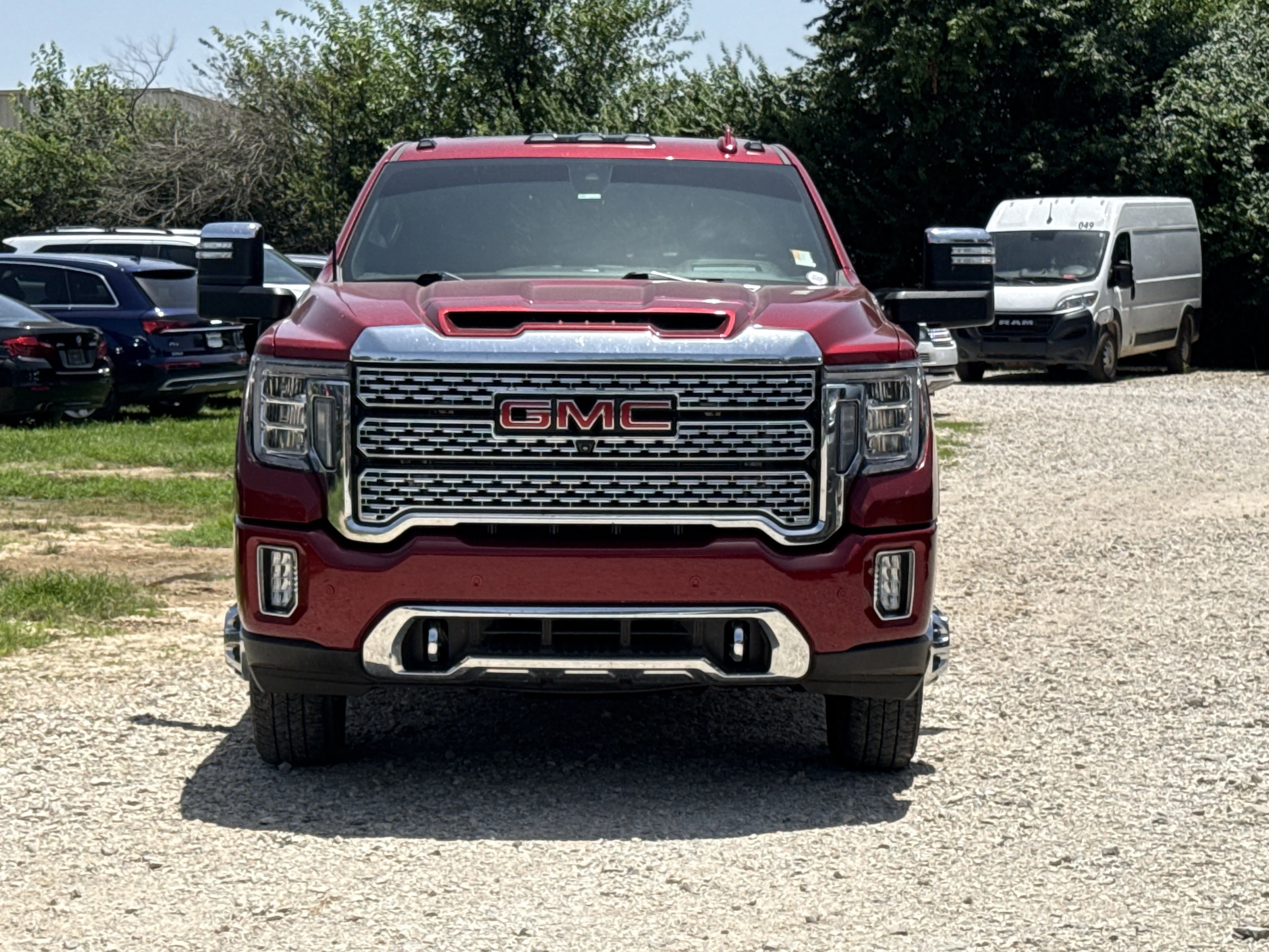 Used 2022 Cayenne Red Tintcoat GMC Denali image 2