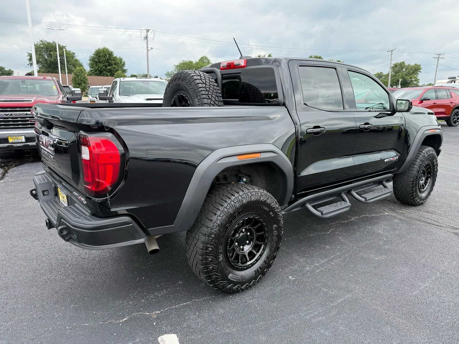 Used 2024 Onyx Black GMC AT4X image 8