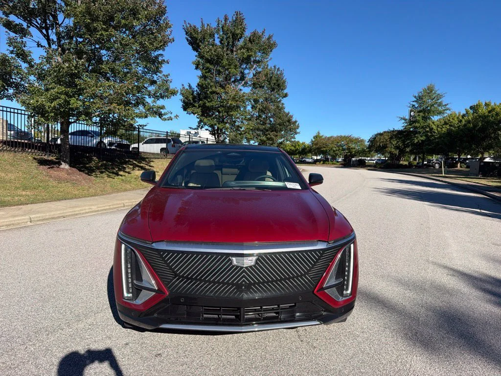 Used 2025 Radiant Red Tintcoat Cadillac Luxury 3 image 7
