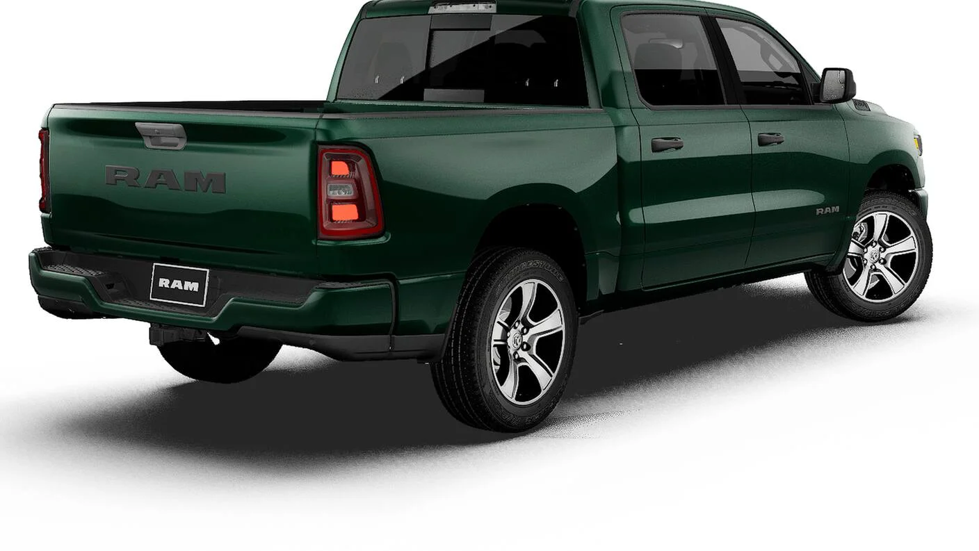 New 2027 Serrano-Green Metallic Exterior Paint RAM  image 2