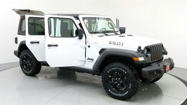 Used 2021 White Jeep Unlimited Willys image 9