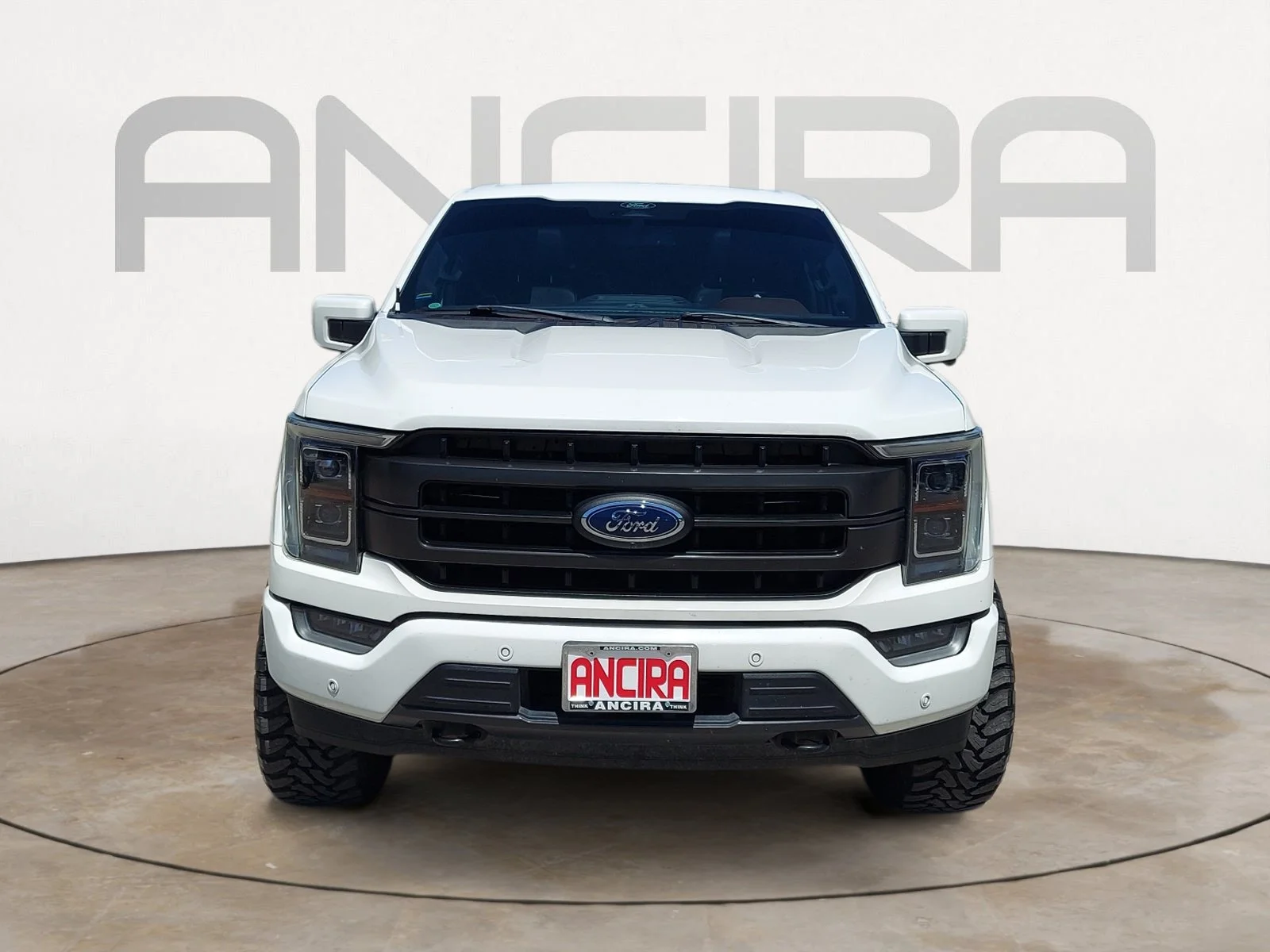 Used 2022 White Metallic Ford LARIAT image 5