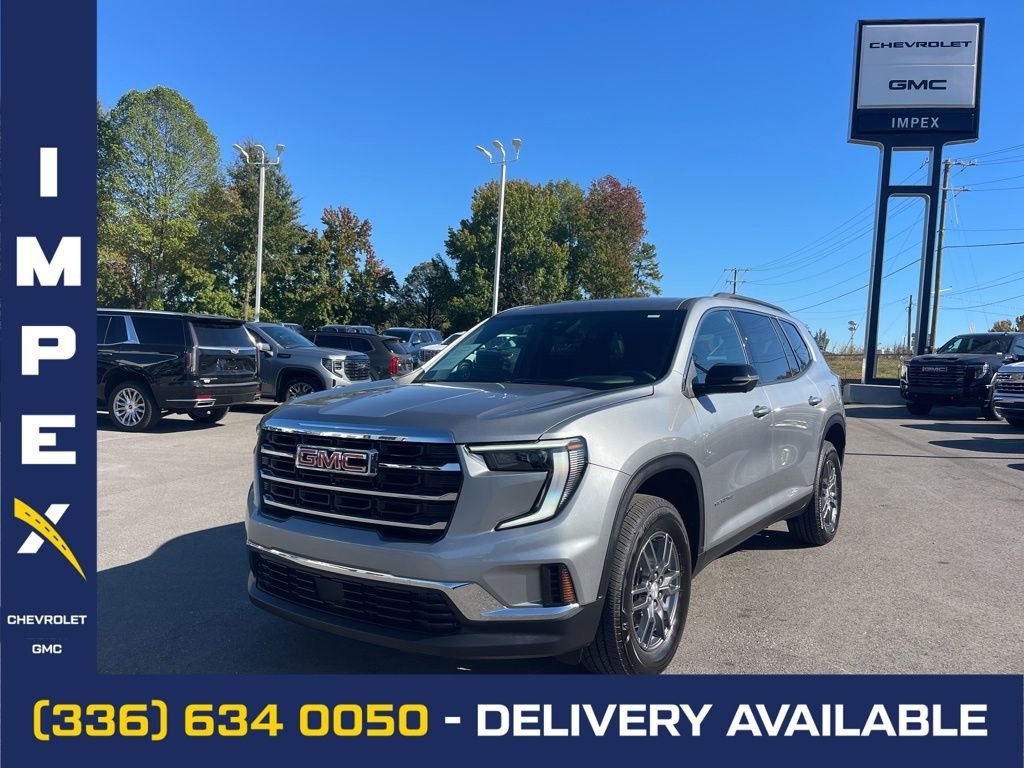Sterling Metallic 2025 GMC Acadia Elevation FWD SUV / Crossover Front-Wheel Drive