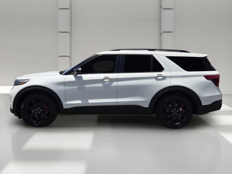 Used 2021 White Metallic FORD ST 4WD image 2
