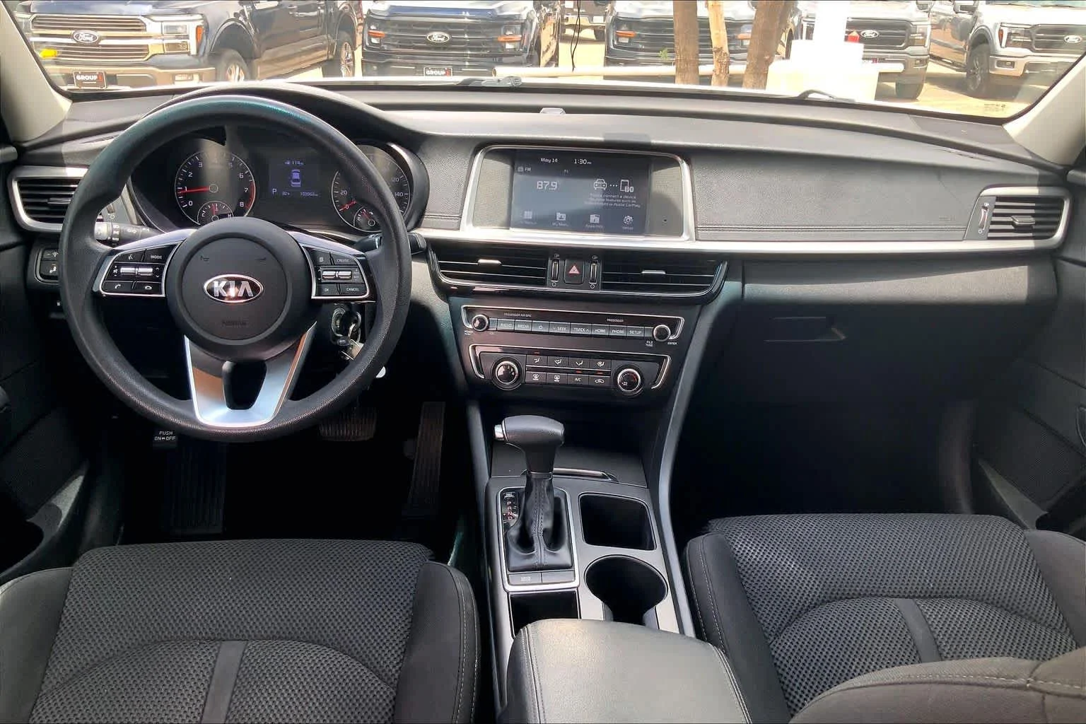 Used 2020 Sparkling Silver Kia LX image 16