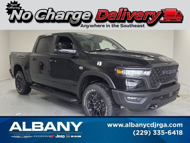 New 2026 Diamond Black Crystal Pearl-Coat Exterior Paint RAM Rebel image 1