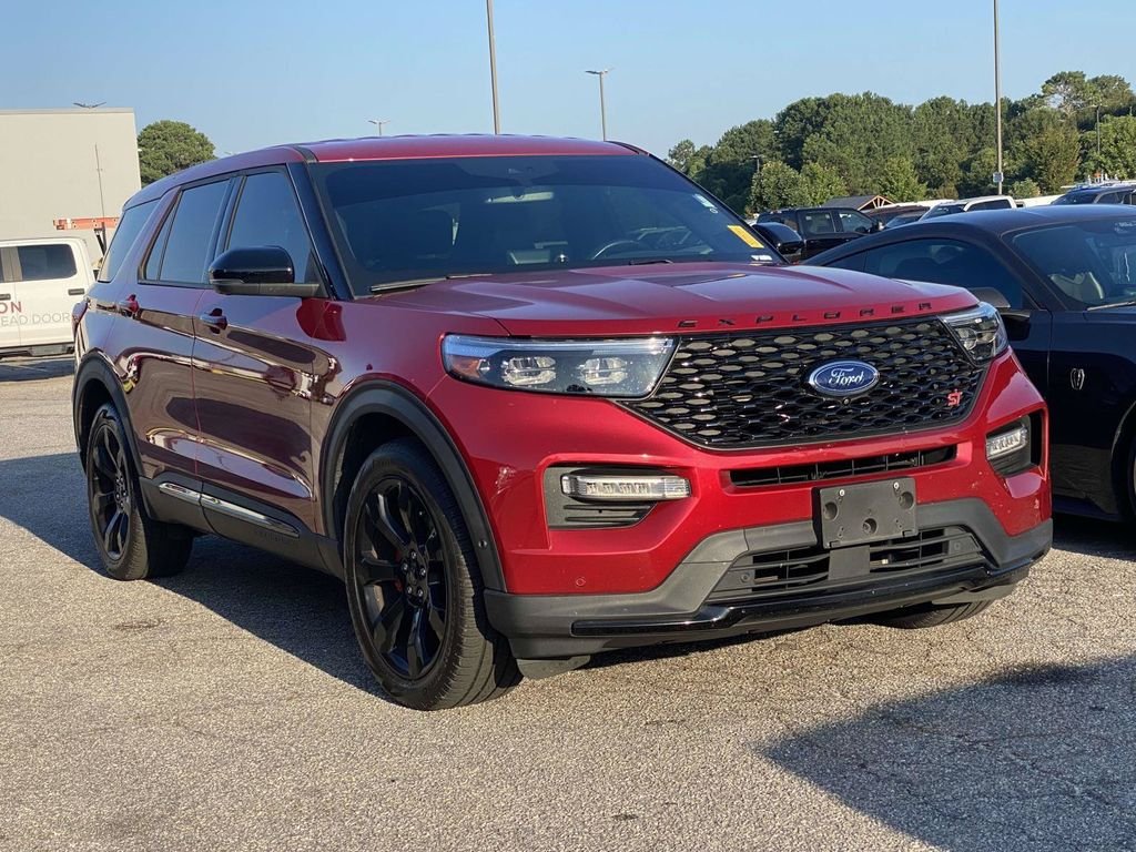 Certified Used 2022 Rapid Red Metallic Tinted Clearcoat Ford ST image 1