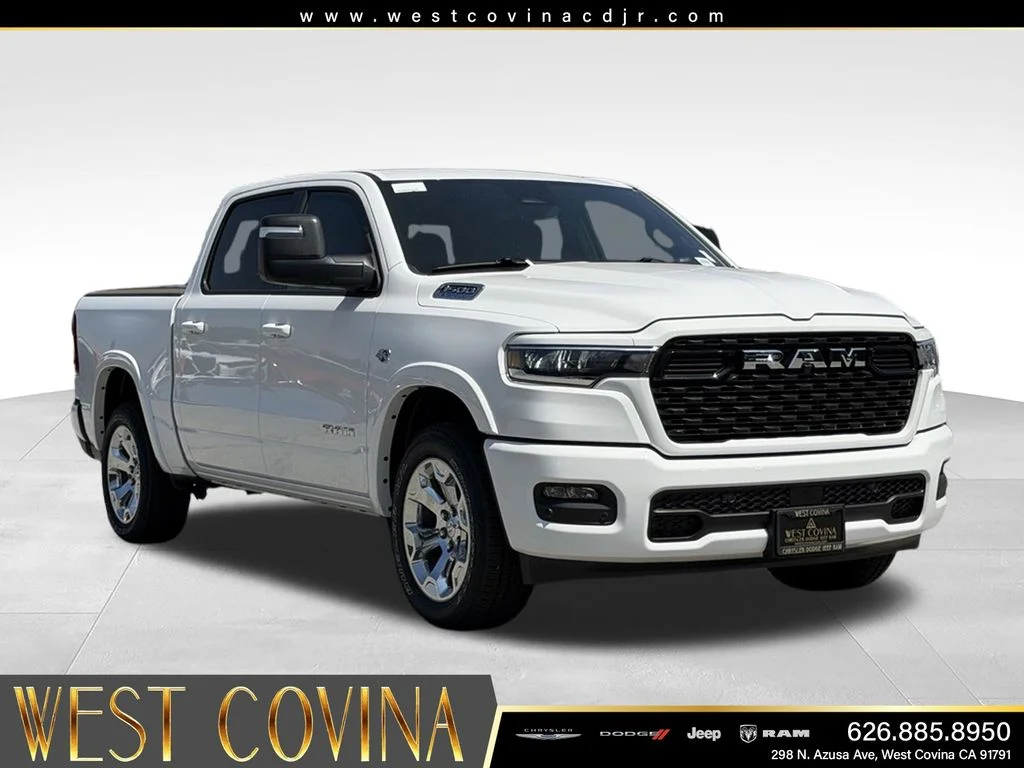New 2026 Bright White Clear-Coat Exterior Paint RAM Big Horn/Lone Star image 4