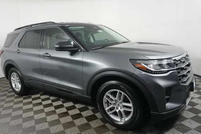 New 2026 Carbonized Gray Metallic Ford Active image 1