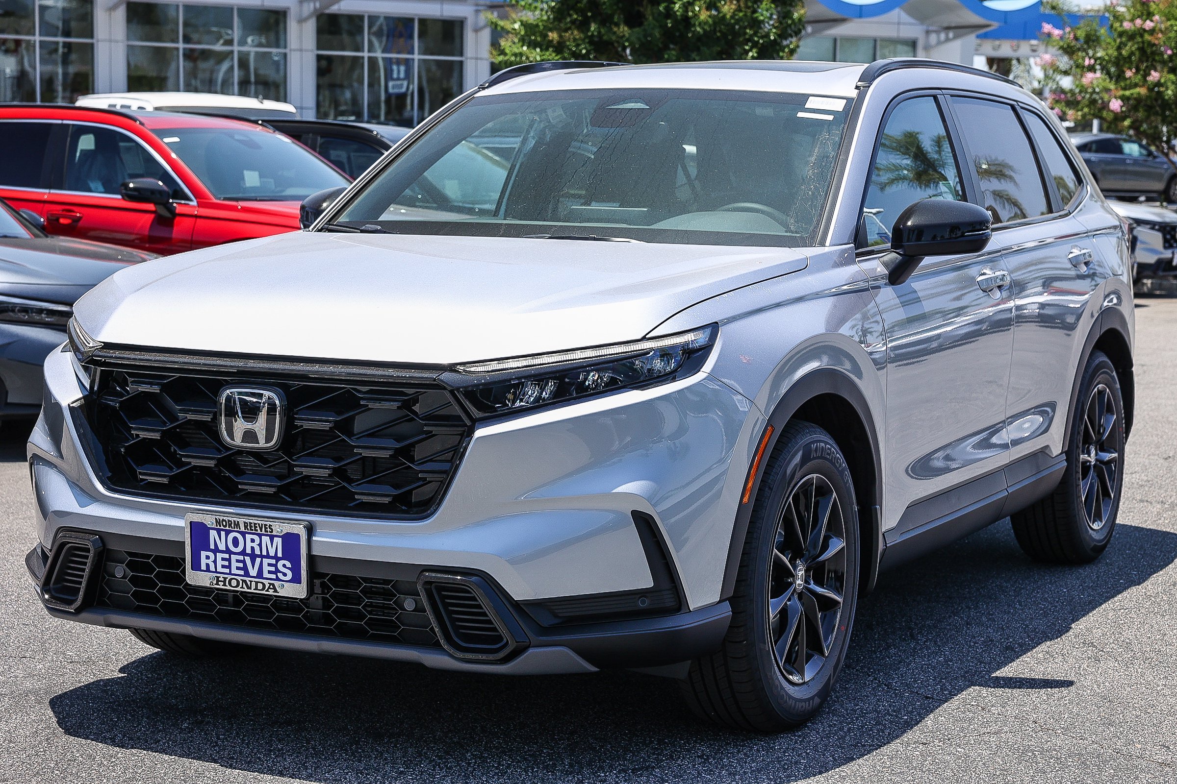 New 2026 Solar Silver Metallic Honda Sport-L FWD image 3
