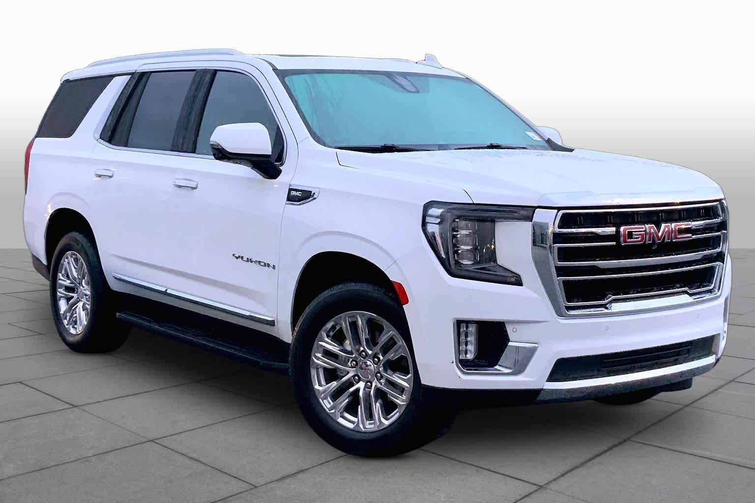 Used 2021 Summit White GMC SLT image 2